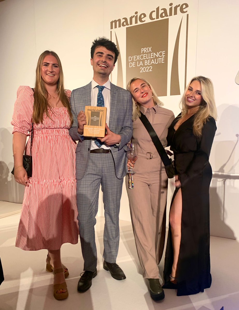 What a night! We’re @marieclaireuk Prix D’Excellence Award Winners ❤️ We won the ‘Beauty Gives Back’ prize for our @unitedworldschools charity partnership. Your purchases fund education for children in Cambodia, Nepal, Myanmar and Madagascar 📚 Thank you 💚