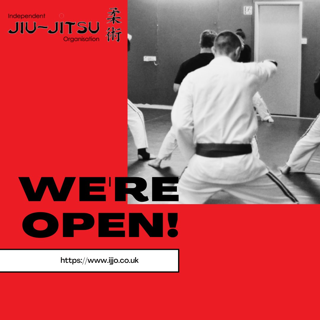 ijjo_jiujitsu's tweet photo. Classes are back on tonight! See you all soon 😁

Don't forget to book online - https://t.co/3m3y12bIt1 https://t.co/w5Z6hGANql