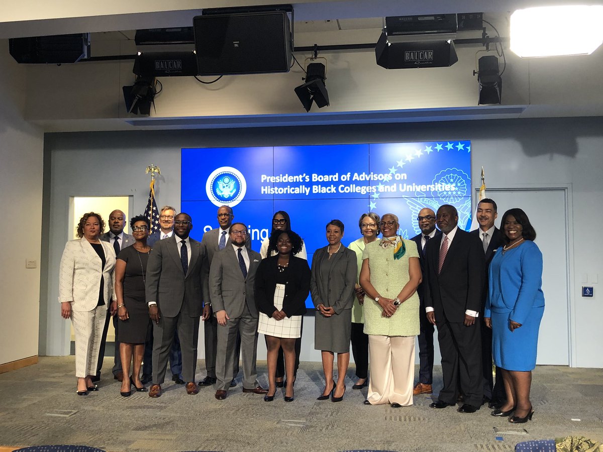 The White House Initiative on HBCUs is proud to welcome the new members of the President’s Board of Advisors on Historically Black Colleges and Universities!