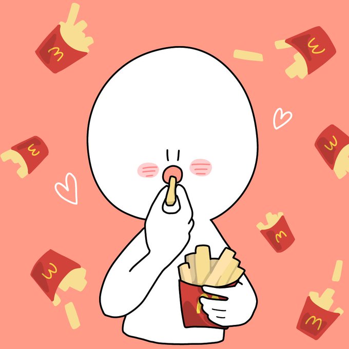 マックポテトのtwitterイラスト検索結果