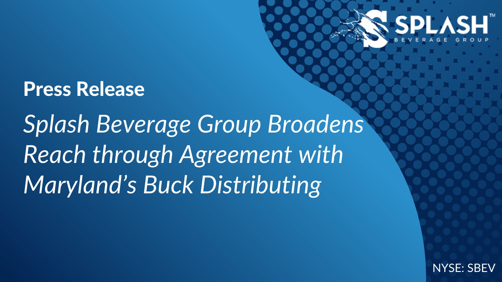 Splash Beverage Group on Twitter "Splash Beverage Group Broadens Reach