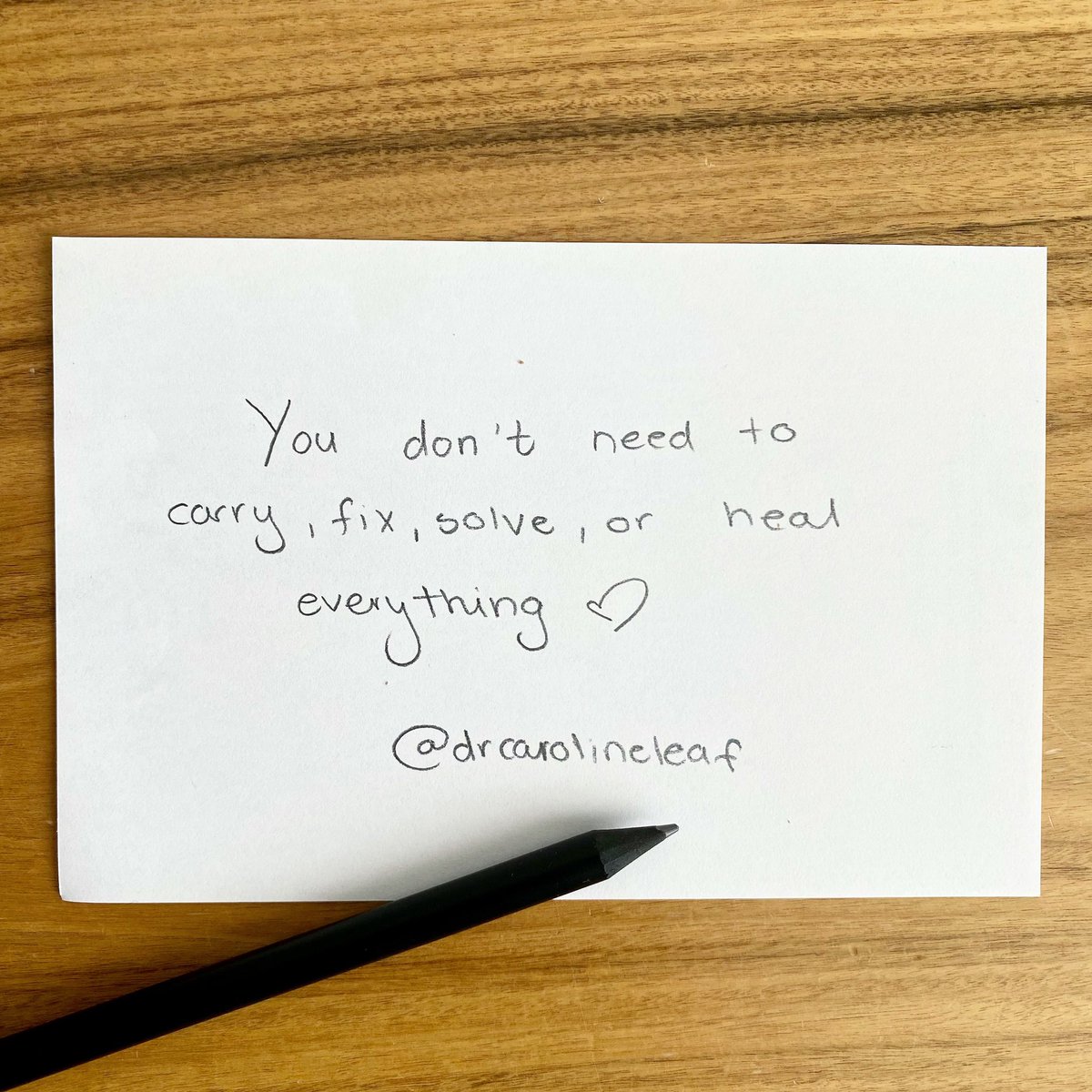 Just a reminder that not everything that is broken needs to be repaired by you. Rest. Let go. Breathe. 

As a mom this can be extremely difficult but I’m learning that the more I let go, the more they grow.