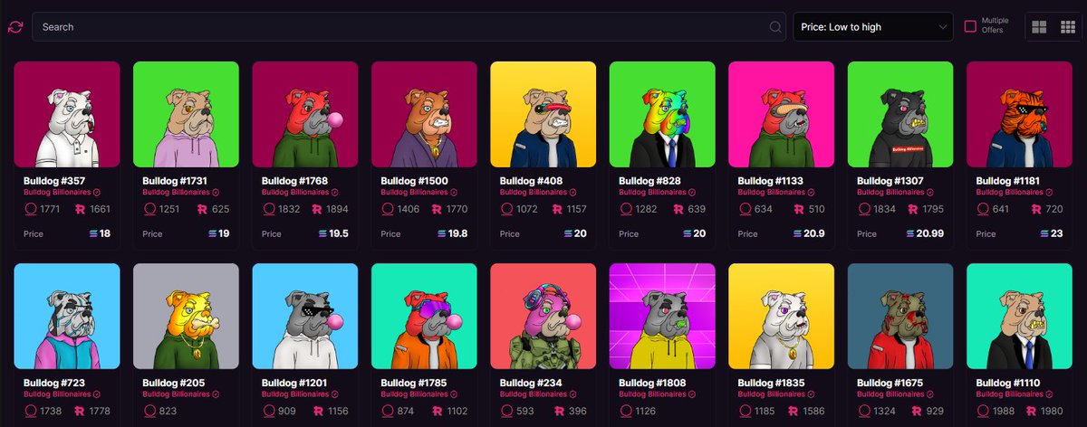 thatOtherDucker's tweet photo. THIS IS A PSA :: Bulldog Billionaires floor is THIN! Where are the whales? Only ~2% listed??? #QUACK @bbsolana 

#NFTs #NFTGiveaway #NFTProject #SolanaNFTs #SolanaSummer #Solana #Crypto #Cryptocurrency #ROI #QWOOF https://t.co/6ZU33SQhtG