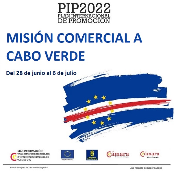 CamaraGCanaria's tweet photo. 📢 Te acercamos a Cabo Verde🇨🇻como destino de #internacionalización para tu producto y/o servicio
📆Misión comercial presencial, del 28 de junio al 6 de julio
Más info e inscripción➡https://t.co/Nzc5ay0umG
@GranCanariaCab
@camarascomercio
#FSE #PIP2022 https://t.co/ZboQp1vH3N