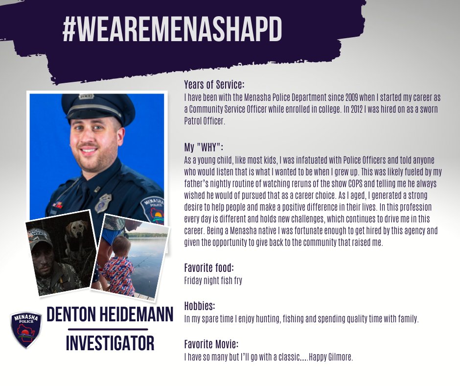 City of Menasha Police Department tweet media