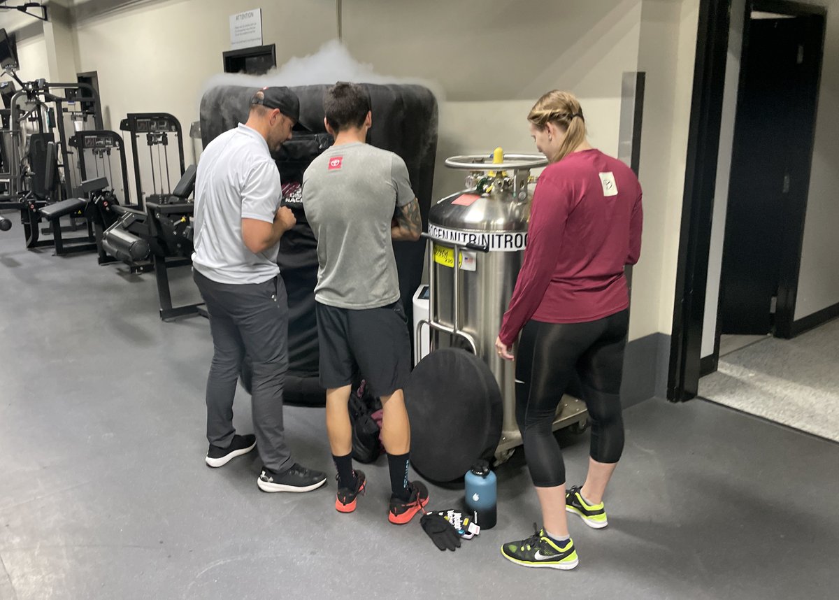 They convinced <a href="/alanisnking/">Alanis King</a> to go into the cryo chamber.