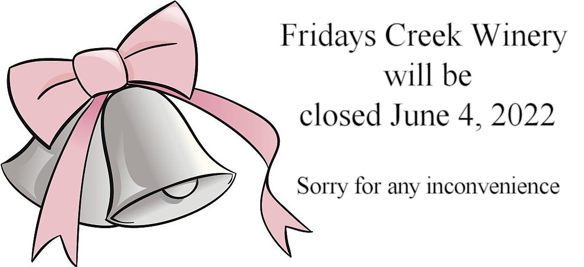 Fridays Creek Winery (@fridayscreek) on Twitter photo 
