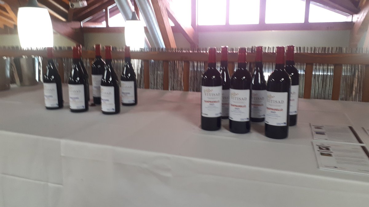 SergioIbezPasc1's tweet photo. Momento de cata de #vinos tras la Jornada Final de #VITISAD 
#EVENA @neiker_BRTA @vignevinfrance @ChambreAgri64 @lariojaorg https://t.co/uyMifm7Zrt