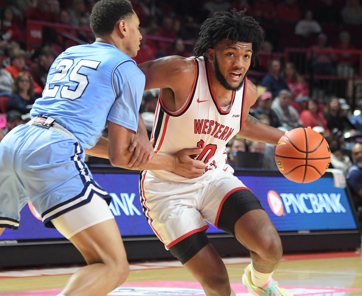 WKUSports's tweet photo. WKU had 5️⃣6️⃣ @ConferenceUSA Athlete of the Week honors in its sponsored sports in the 2021-22 school year, its most since at least 2016!

The next closest school in C-USA had 44.

#GoTops | #ChampionsClimbHere https://t.co/QyfmreXaQw