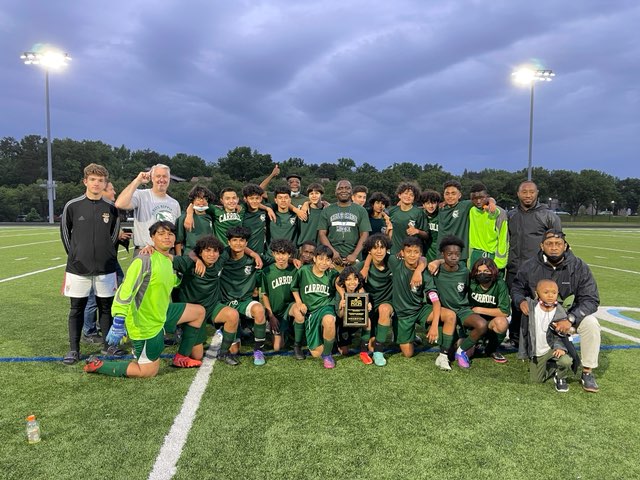 Yessir  <a href="/CCMSpgcps/">Charles Carroll MS</a>  2022 Boys Soccer Middle School Champs 🏆 ⚽️ #charlescarrollmssoccerclub