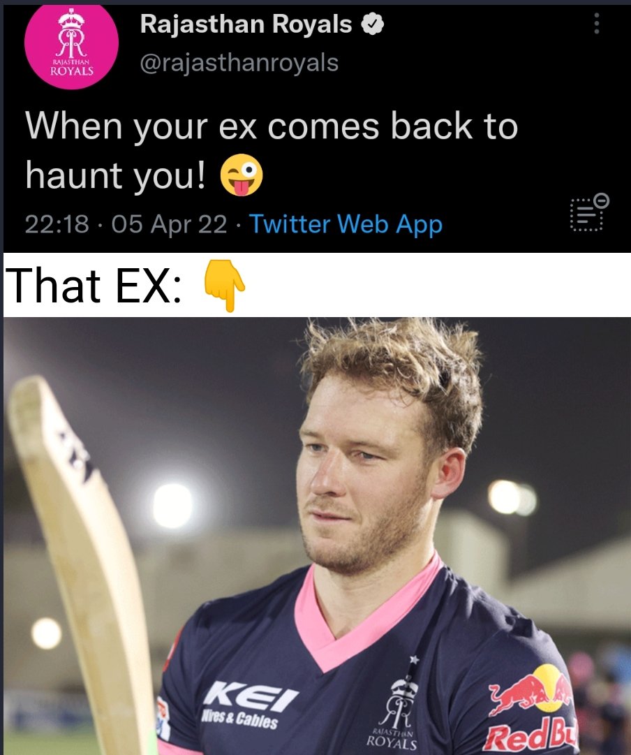 TrushaDobariya's tweet photo. 🙈🙉🙊 ©️

@rajasthanroyals @DavidMillerSA12 #GTvRR #Miller https://t.co/XO9v2Vre7w