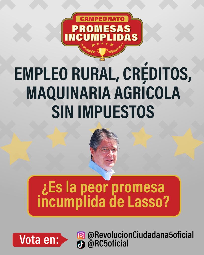 El Agro es lo más golpeado, el campo muere por falta de atención!