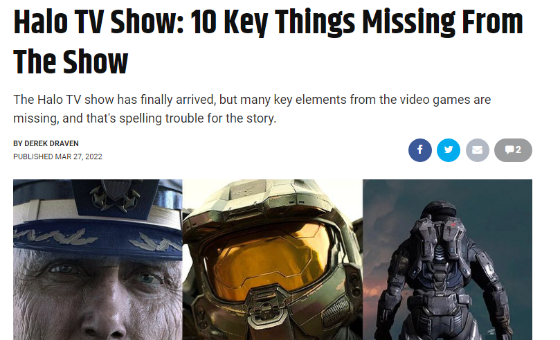 Halo TV Show: 10 Key Things Missing From The Show