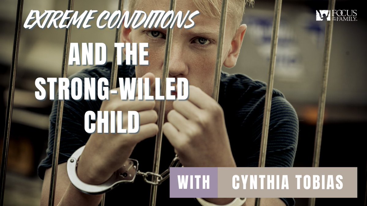 FocusFamily's tweet image. Cynthia Tobias explains that whether your child has committed crimes or faces autism or mental illness, if they are also strong-willed, you'll need to address that strong will.
#FocusontheFamily #parenting #extremeconditions #thestrongwilledchild
bddy.me/38f2aZT
