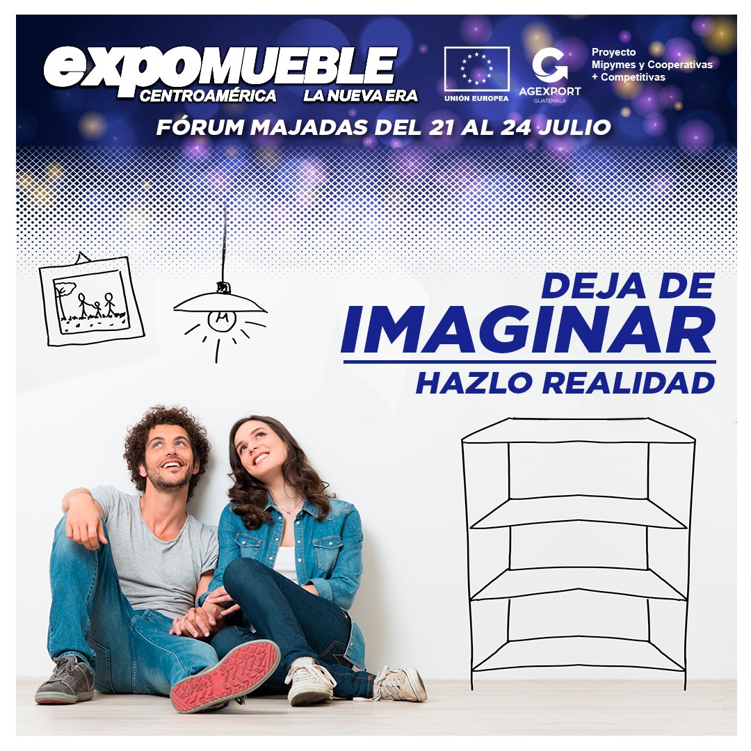 ¿Ya lo imaginaste?​

Es momento de hacerlo realidad junto a Expomueble 2022.​

- Amplio parqueo .​
- Food trucks.
- Nueva ubicación. ​
- Pet friendly​.

#Expomueble2022.
<a href="/AGEXPORT/">agexport sul</a>.