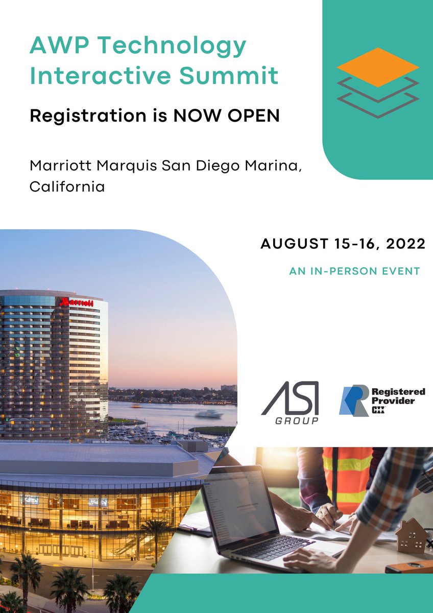GroupASI's tweet photo. Registration is NOW OPEN! Take advantage of early bird rates 🐦

Limited sponsorship &amp; exhibitor opportunities still available.

https://t.co/nPe7AZ1sfm

#advancedworkpackaging #GroupASI #awp #awptech https://t.co/0JAFyhoj8h