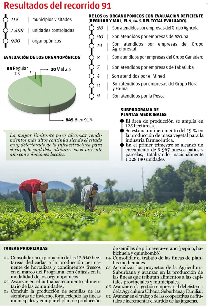 La necesidad de producir alimentos se mantiene intacta, nuestro país, asediado como nunca antes por los EE.UU, no tiene más opción que salir adelante con sus propias fuerzas, con el trabajo de los hombres y mujeres del Programa Nacional de Agricultura Urbana, Suburbana y Familiar