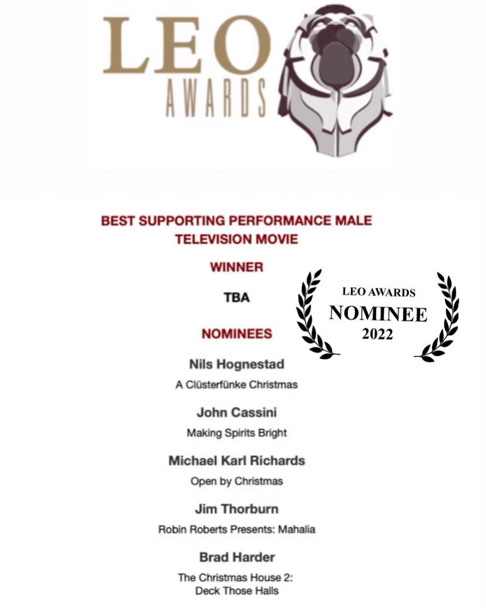 JimmyThorburn's tweet photo. Thank you for the @leoawards nomination for my performance in #Mahalia! Was so honoured to have been a part of this story #Studs @RobinRoberts @iamKENNYLEON  @LindaBerman_abc @thedanieb Congratulations to all the #LeoAward2022 nominees 👏🏻👏🏻👏🏻 https://t.co/X1TcSwEJcg