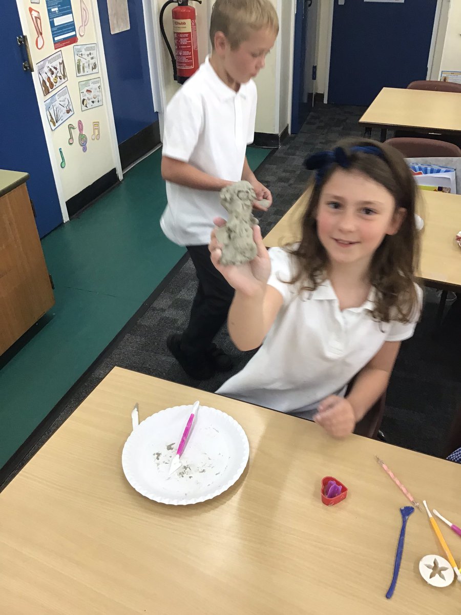 Foxes were very excited to have Pots of Fun visit us today. We learnt a lot about the business and the importance of keeping costs low and profits high! Did I mention that we got to make our own sculptures using clay? <a href="/PotsOfFunCreche/">Pots Of Fun</a> <a href="/WybertonPrimary/">Wyberton Primary Academy</a>