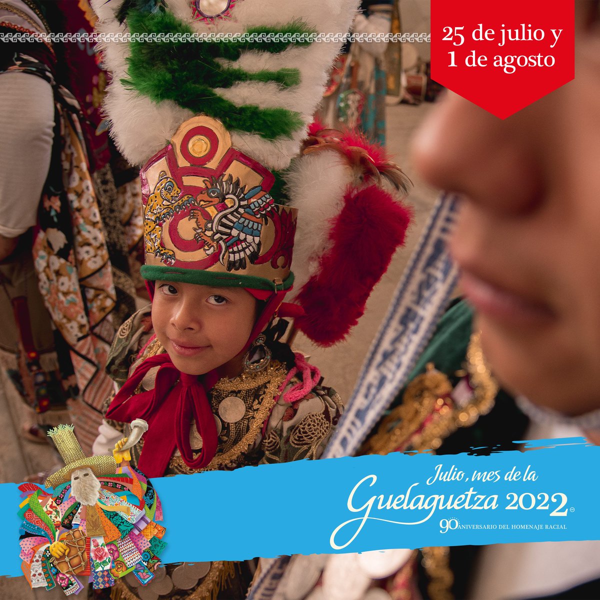 GuelaguetzaOf's tweet photo. La #Guelaguetza2022 es admirada en el mundo, valorada por las familias de México y preservada por los pueblos originarios. ¡Que viva nuestras tradiciones! https://t.co/pyxYuJEgtR