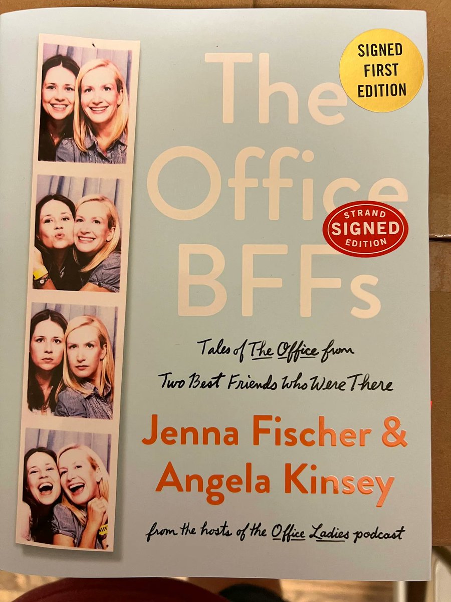 For all fans of The Office, we have plenty of signed copies of @jennafischer and @AngelaKinsey's new book The Office BFFs: Tales of The Office from Two Best Friends Who Were There. Check the link to secure your copy: buff.ly/39LAooi.