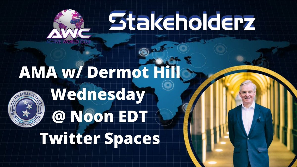 Join us tomorrow at 12 pm edt (GMT -4) for a follow up AMA with <a href="/StakeholderzUK/">Stakeholderz</a> as we discuss the launch. 

AMA Link: x.com/i/spaces/1gqGv…

$AWB #DefiPlatform #Web3 #CryptoClub #Charities #Metaverse #AWCexchange #MadHatterSociety #GameFi #CryptoNews #ClubLife