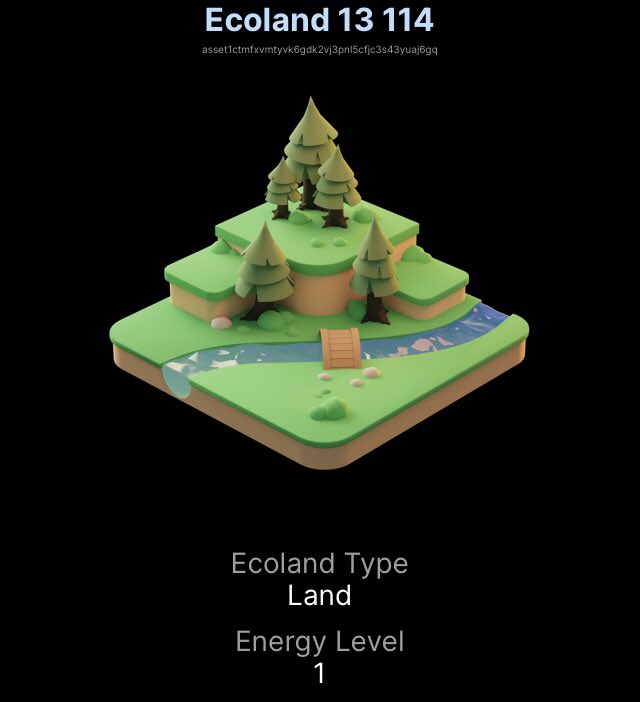 tadartot's tweet photo. Exciting times 🤩Got my @EcoLandsCNFT plot sent to me! Thanks team, keep up the good work. #cnft #nft #metaverse https://t.co/BZMcDcdFxW