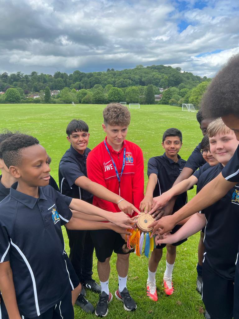 SmestowPE's tweet photo. *COMMUNITY GAMES*

Today we were lucky enough to be a major part of the Wolverhampton Community games and receive the city community baton which is going around the schools in Wolverhampton 🙌🏻
@SGOsWolverhamp1 @YouthSportTrust 
#smestowpe #passionparticipationprogress https://t.co/Tj9ddR4jJy