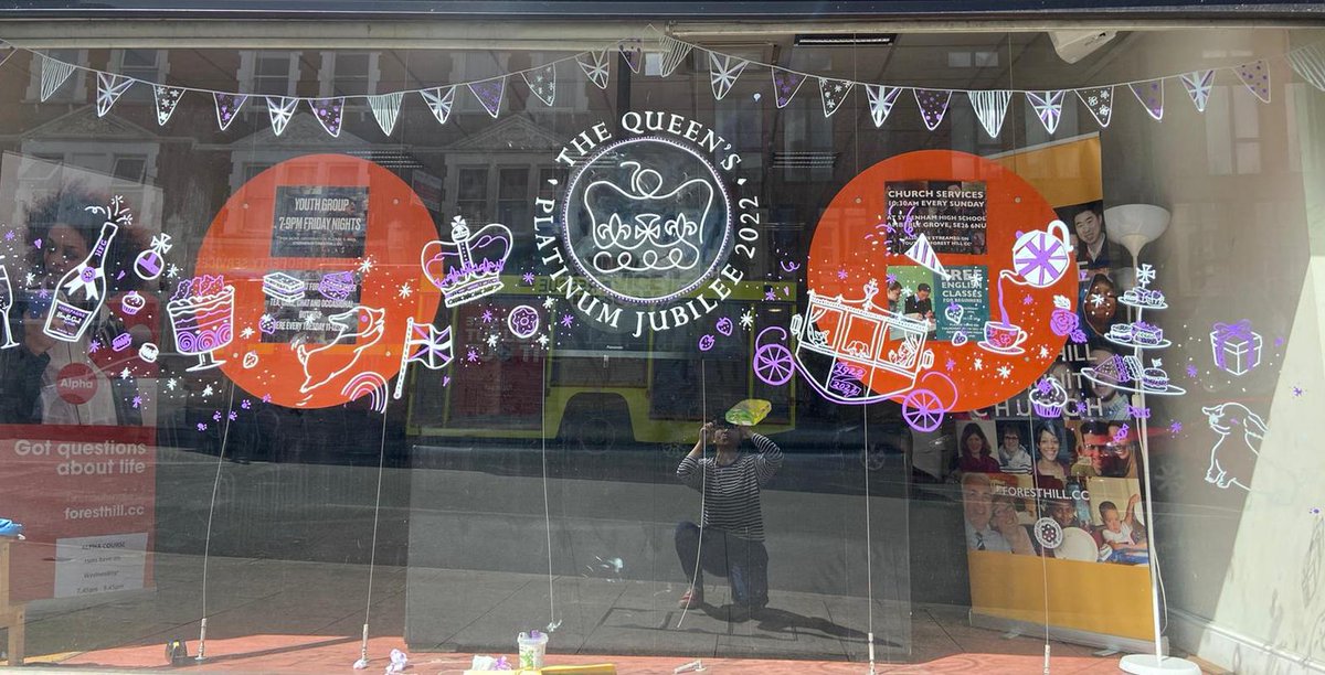 foresthill_cc's tweet photo. Coffee morning - Come and join us to Celebrate HM The Queen: 70 years of faith and service!
Wednesday 1st June, 10.30am -12.30pm
Here For Good, 17 Sydenham Road
Sydenham SE26 5EX
#platinumjubilee #jubilee #coffeemorning #Foresthill #Sydenham https://t.co/3KwM5o3nN9