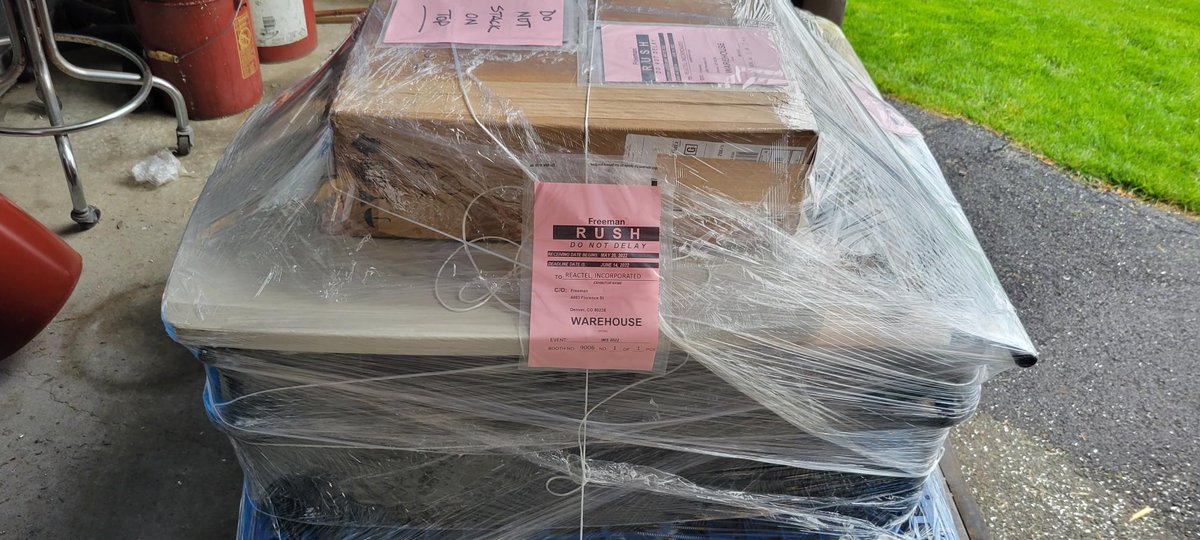 #IMS2022 All packed up for Denver!  Visit booth 9006 for the best in RF &amp; Microwave Filters, Multiplexers and Multifunction Assemblies.