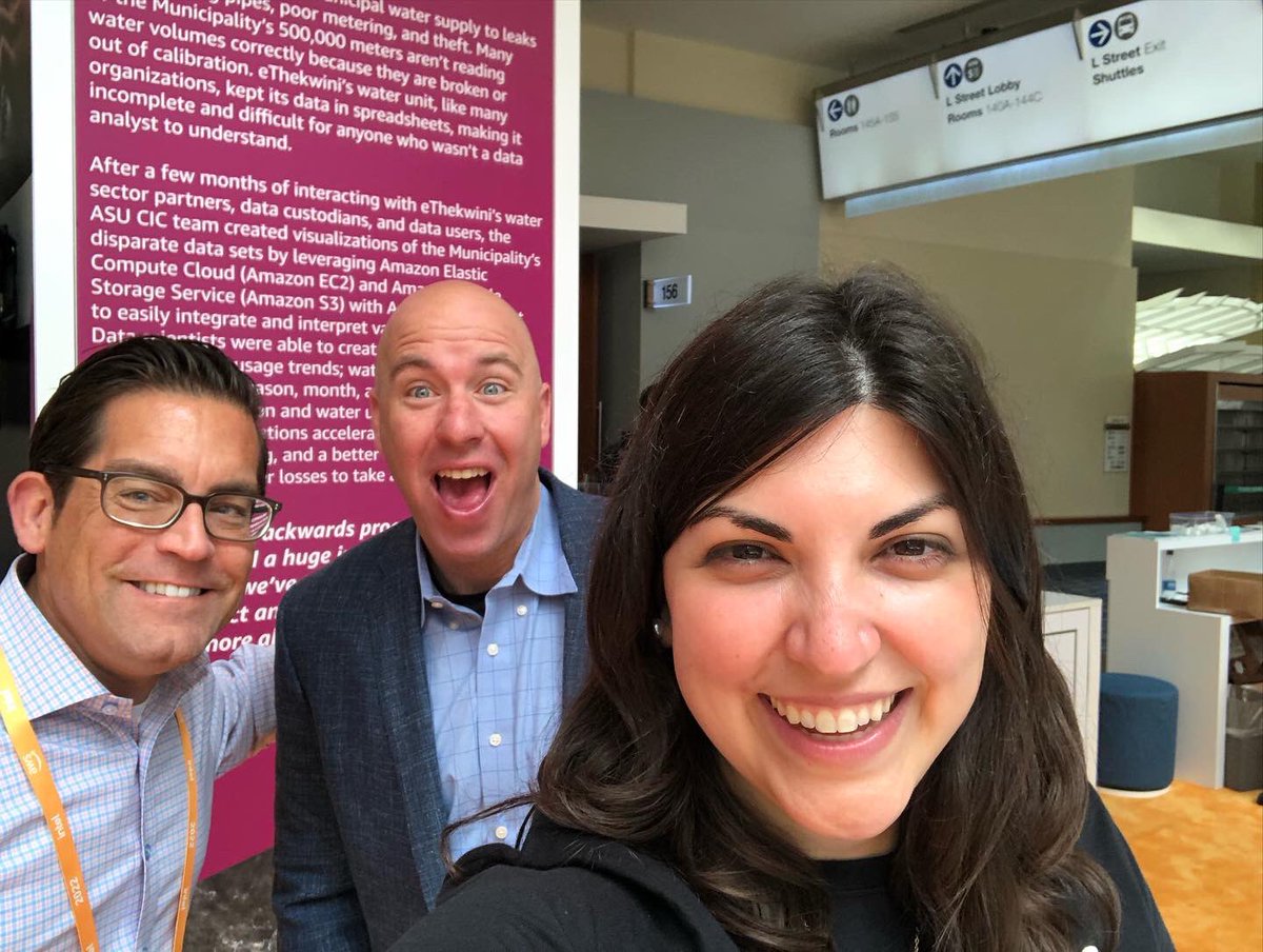 SarahStorelli1's tweet photo. Come #CICit with the @awscloud #Innovation Programs at #AWSSummit Washington, DC! We’d love to show you the first #AWS Cloud Innovation Center onsite & public sector innovation showcase featuring how we’re making the world a better place with our customers! 🌟🚀💯🌍❣️ #AWSisHow https://t.co/5Jo0DITTEl