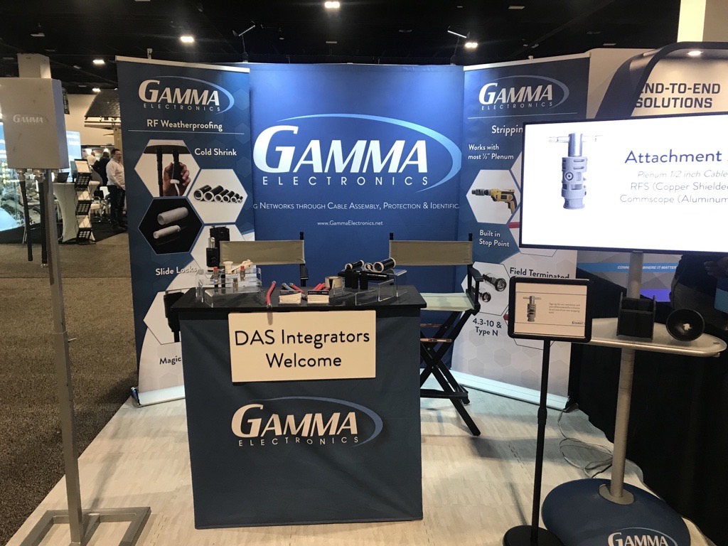 GammaShrinkTube's tweet photo. Are you interested in Cables & RF Weatherproofing products? Come visit us at Connect X in booth 826 and learn more about all our products! #ConnectX #GammaElectronics #Das #RFweatherproofing https://t.co/lvvPdmBJNU