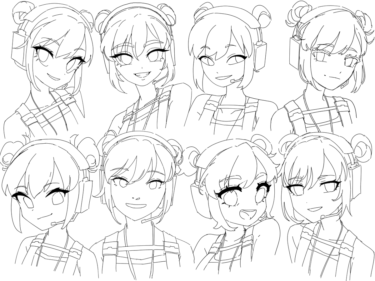 king_pinna's tweet photo. I stole @Creati_VT 's artstyles. Can you guess who's is who's? #creatiVT #クリエーチVT https://t.co/Pj51CcMooa