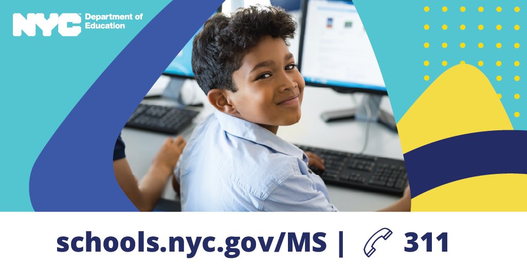 NYC Public Schools on Twitter "Join us for a middle school virtual