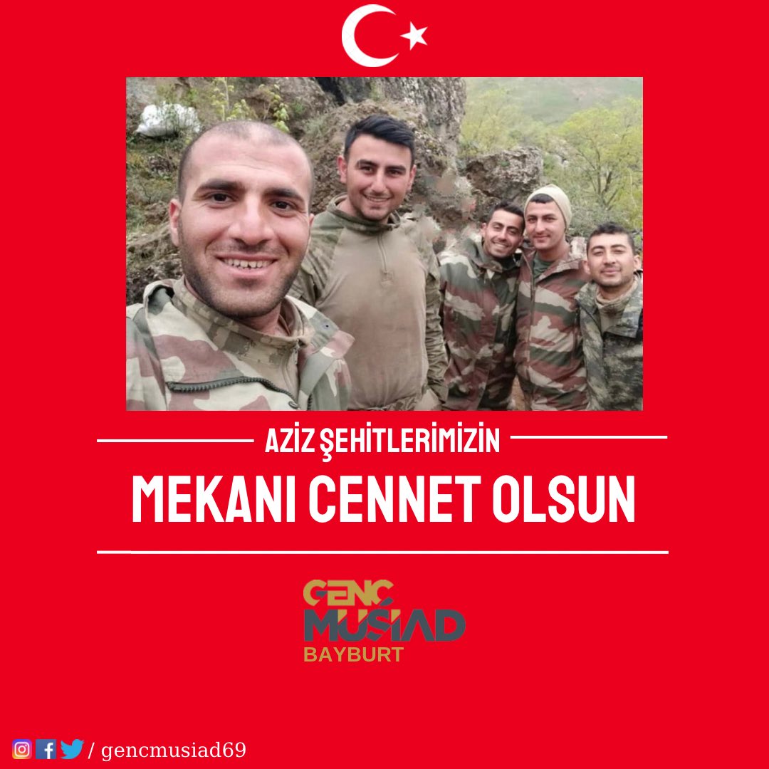 Pençe-Kilit operasyon bölgesinde şehit düşen kahraman Mehmetçiklerimize Allah’tan rahmet, ailelerine de sabır ve baş sağlığı diliyoruz.