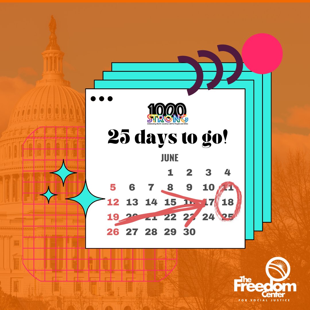 Only 25 days to go before our Moral March on Washington and to the Polls on June 18th!

Interested in riding with us on the bus to DC? Register here:
tinyurl.com/busridetogether