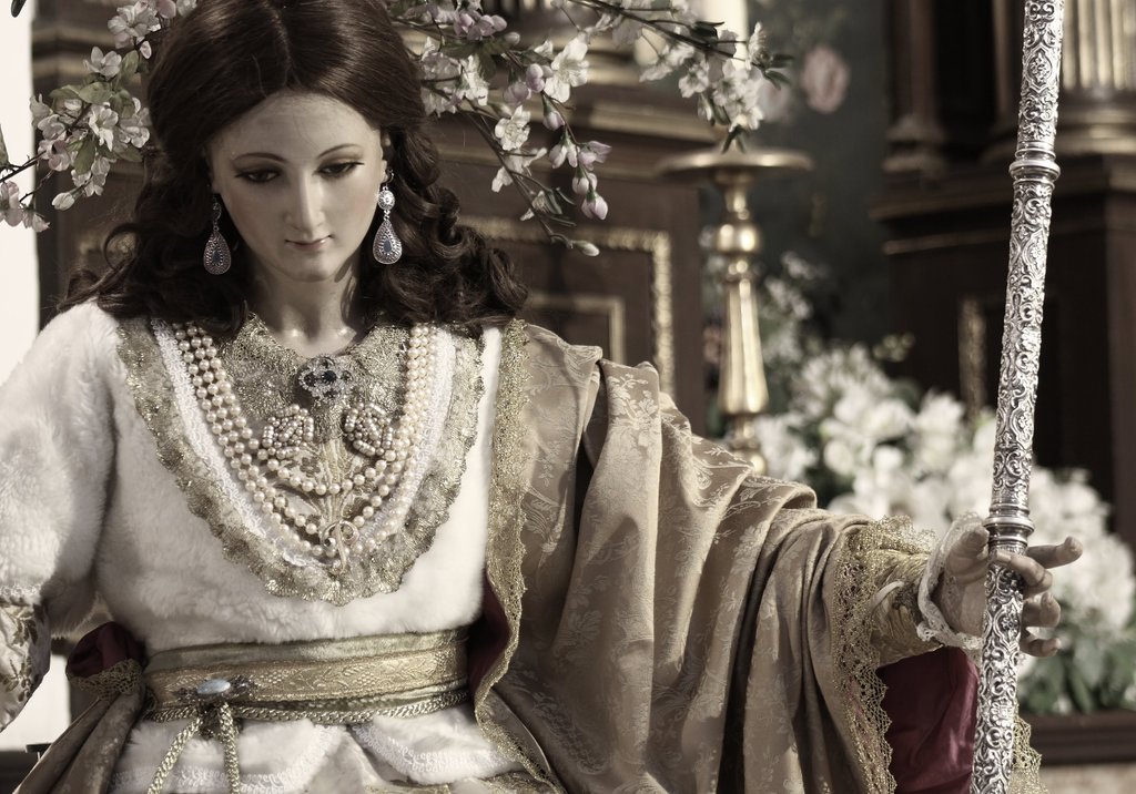 Vida, Dulzura y consuelo de tus ovejas, ruega por nosotros.