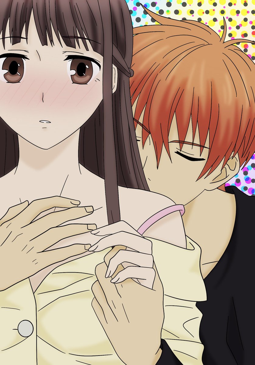 Some fan art I drew #fruitsbasket #fruitsbasketfanart #tohruhona #kyosohma #kyoxtohru #kyoxtohrufanart