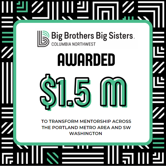bbbsnorthwest's tweet photo. BIG NEWS! We are one of 38 affiliates, out of 237, to receive a transformational gift from philanthropist MacKenzie Scott! This is the largest gift in our 20-year history. To read our full press release visit our blog at https://t.co/c0AWDaWf5I. #Biggertogether #itsbigtime https://t.co/VrOrTDUYsP