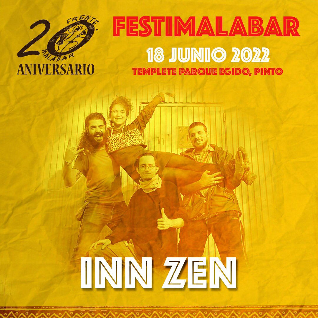 FrenteMalabar's tweet photo. Tenemos el honor de anunciar el tercero y último grupo que participará en el #FestiMalabar es… ¡@innzenselva! Podremos escuchar su maravillosa mezcla de batería, bajo, guitarra, saxo, teclado, violín y voces, moviéndose por géneros como Ska-reggae, Bossa-samba o canción de autor https://t.co/c1A1sRQLeD