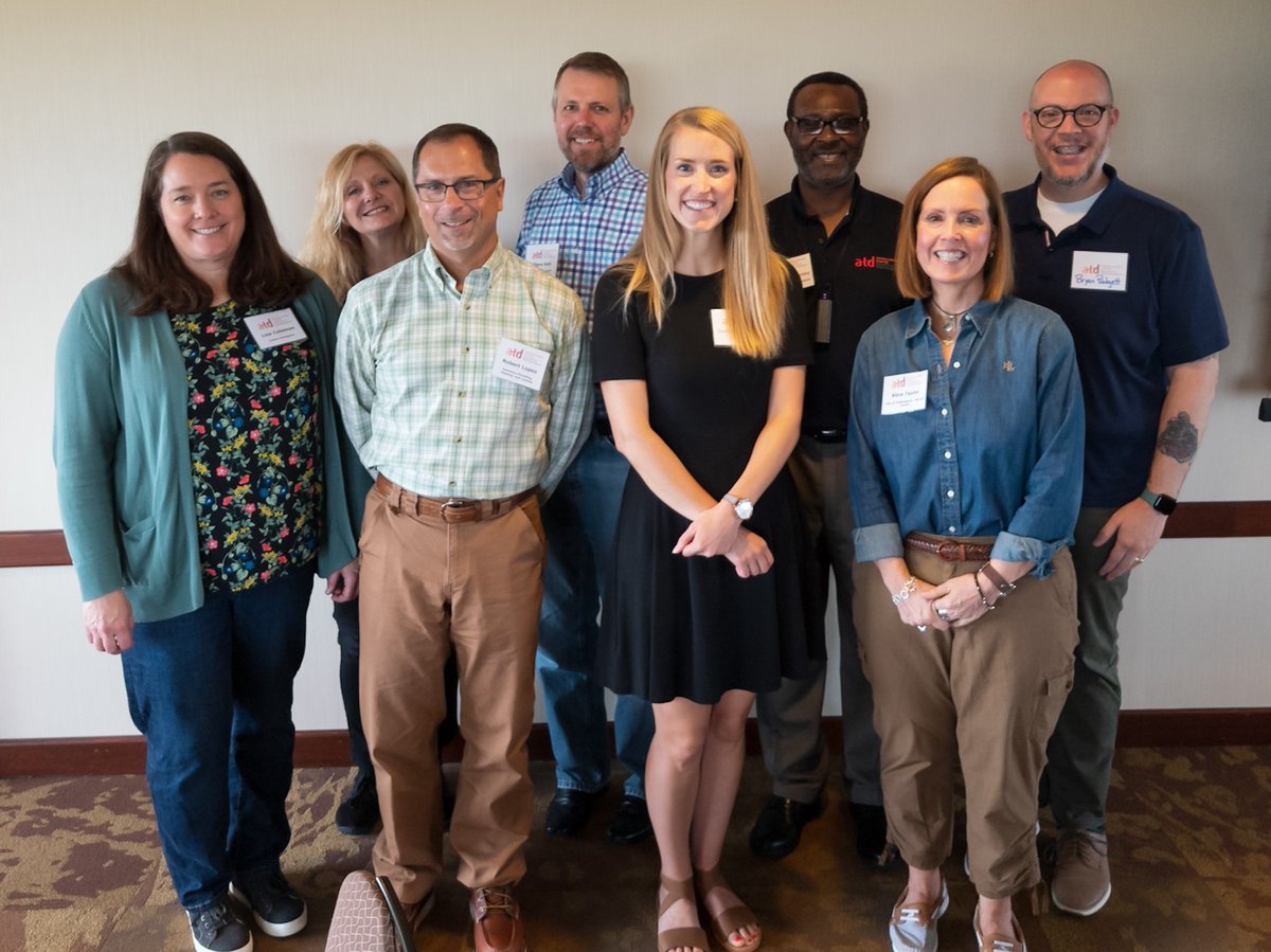 There were nothing but smiles on Friday at ATD - Central Indiana Chapter's  New Member Orientation. Thank you to those who attended physically or virtually. 

If you are a new member and weren't able to attend this event, stay tuned for more information in the future.