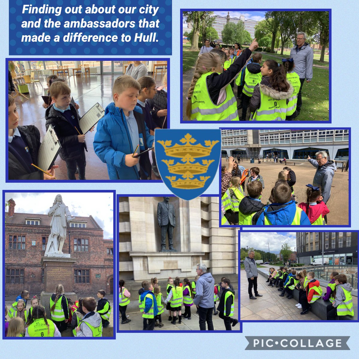Out and about asking the public what they think of Hull and finding out about some of the famous ambassadors of Hull with Julie and Steve from <a href="/childrensuni/">HEY Children's Uni</a> <a href="/wearenewington/">Newington Academy</a> <a href="/CNicholson_Edu/">Craig Nicholson</a>