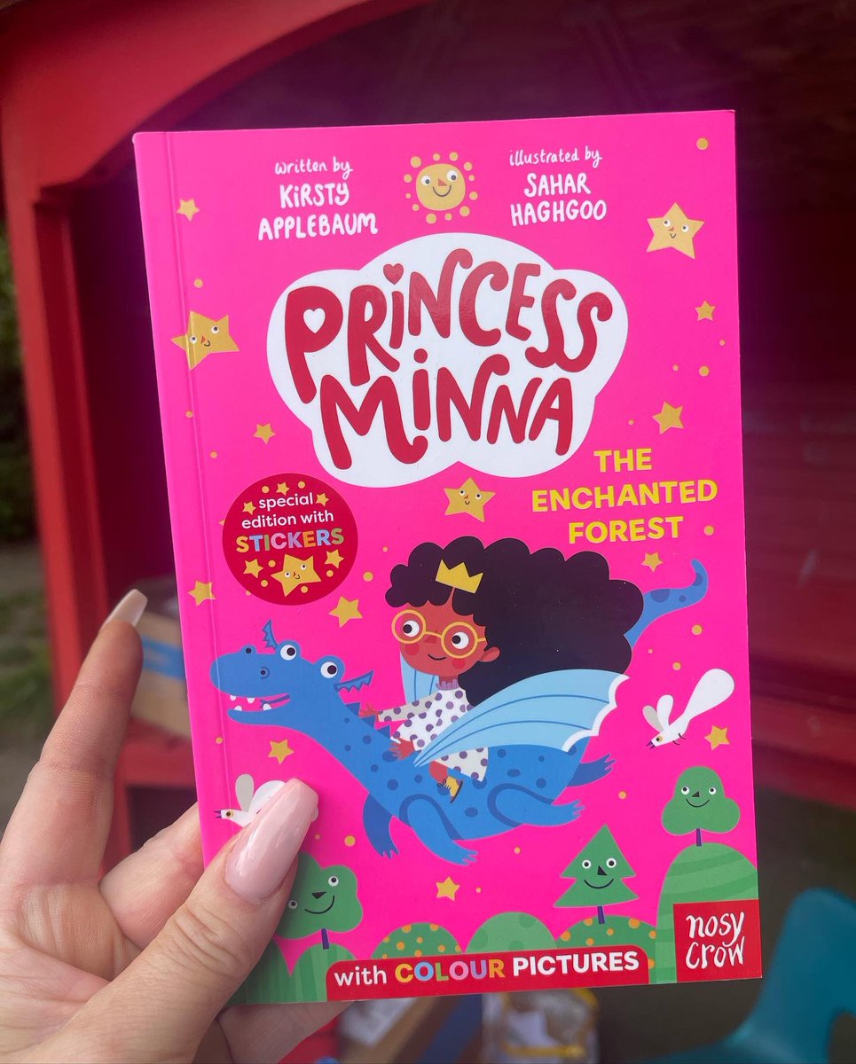 Thebookshop1933's tweet photo. A lovely day yesterday at @elsoninfantschool with the wonderful @KirstyApplebaum and #princessminna 🧡💗🧡💗 https://t.co/QBfPsZdlKz
