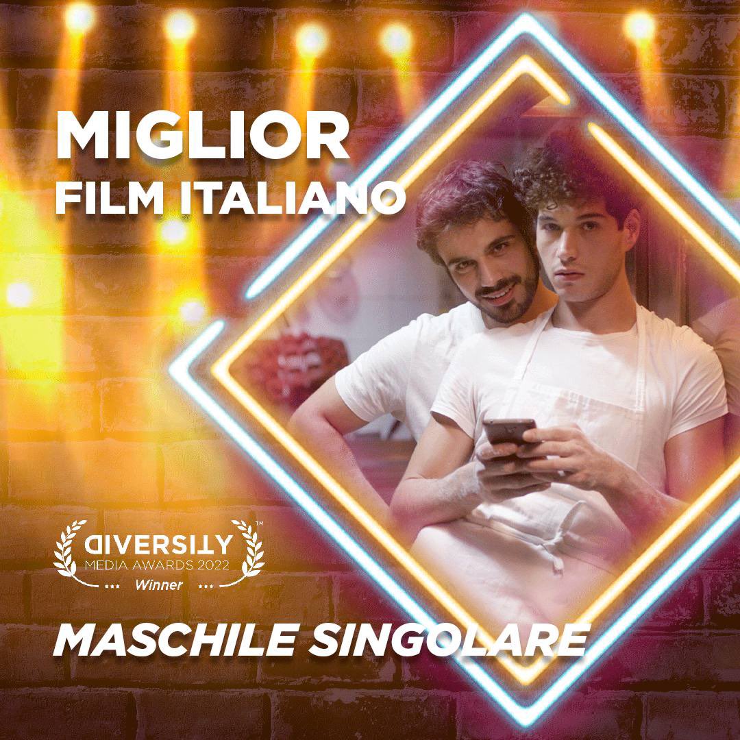 diversitylab's tweet photo. Maschile Singolare vince il premio come Miglior Film ai #DiversityMediaAwards2022.  
Complimenti!🎉 
 
#DMA2022 #JustNameIt https://t.co/mByR6k29HN