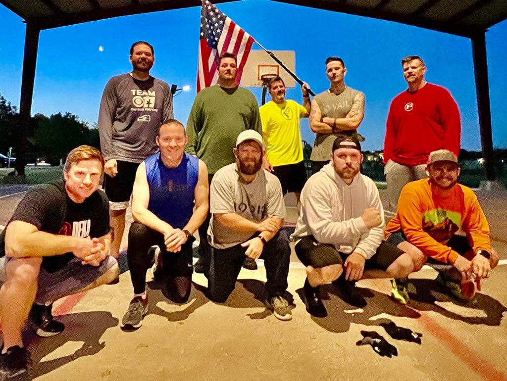 WillRaymond's tweet photo. FELLOWSHIP IS THE 2ND F in F3. The PAX are the essence of F3! Here are some photos from recent beatdowns, which feature our PAX! 
We are so proud of these men!!
🏆🏆🏆🏆
#f3alliance #fellowship #fitnessfellowshipfaith #f3nation https://t.co/hwBgs49GZl