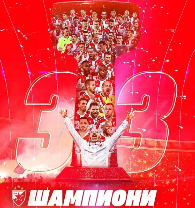 NCCALCIA's tweet photo. #verdetti
La #StellaRossa è campione di Serbia per la 33° volta.
Il #Dudelange è campione di Lussemburgo per la 16° volta https://t.co/TIh3VNgqH2