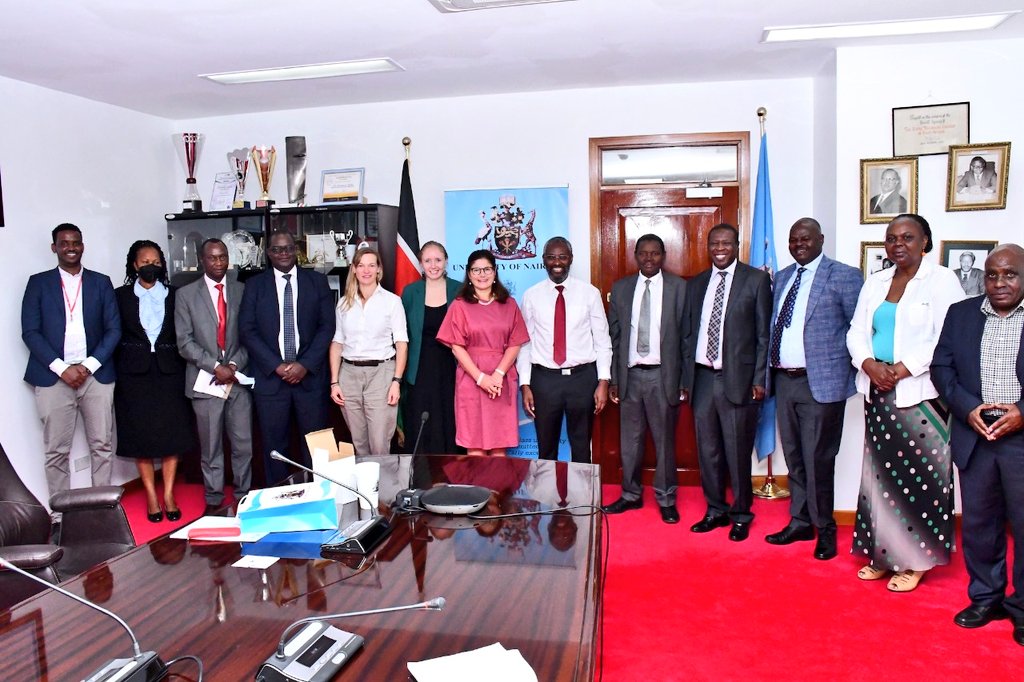 EUAmbKenya's tweet photo. The University of Nairobi has an important role to play in the development of Kenya.  @GermanyinKenya @giz_gmbh @IOMKenya https://t.co/Q0xhJM6g08