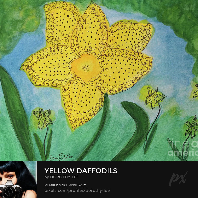 dorothylee007's tweet photo. Yellow Daffodils
Watercolor and ink. 
https://t.co/yGHaaCEgam
Thanks for viewing!
#dorothyleeart #flowers #florals #daffodils #spring #springtime #watercolor #art #artist #illustrator #artforsale #artprints https://t.co/5Rjdf4SR9K
