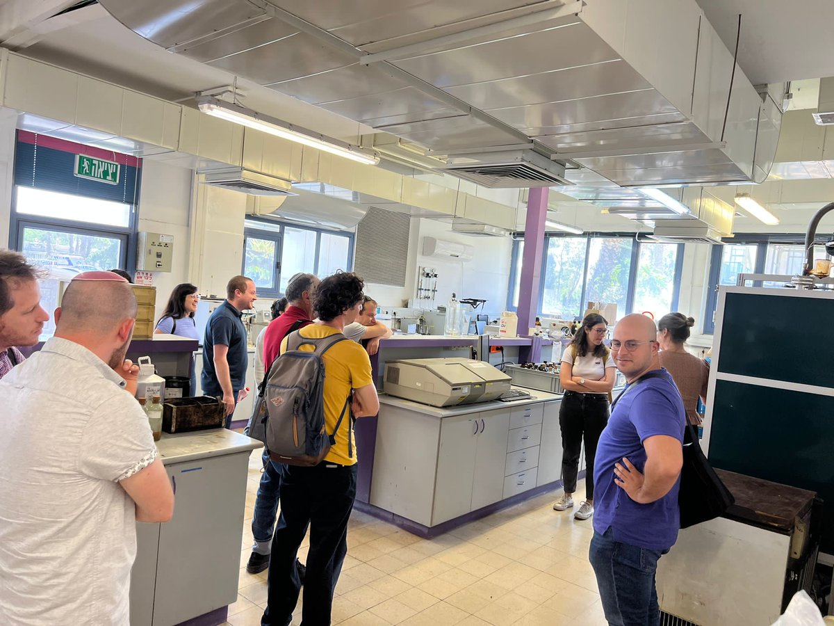 EnergyCenterBIU's tweet photo. Part of our entrepreneurship bootcamp, we got the chance to visit @BazanGroup facilities.
We learned about the processes to reduce the pollution in refineries and how the innovation division is being part of the change in the energy world. https://t.co/5FtYkXkssd