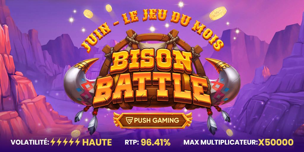 MadnixLab's tweet photo. Notre nouveau Jeu du Mois est sorti  !
Explorez les larges contrées de l'ouest Américain et trouvez le bison qui vous apportera la richesse !

Nouveauté: les 5 joueurs ayant effectué le plus de tours entre le 1er et le 15 juin se verront crédités de 100 FreeSpins! TAS: 17/05.14H https://t.co/BLO4AaRhL4